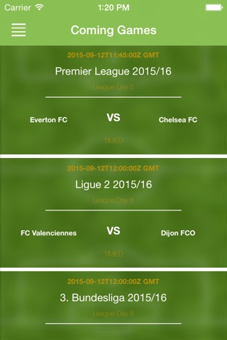 XFootball screenshot 2