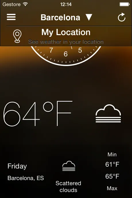 Weather & Clock