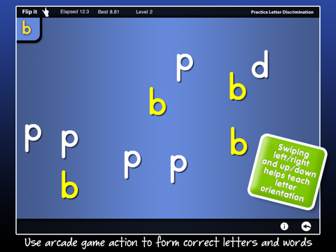 Screenshot #5 pour LetterReflex VPP - Overcoming Letter Reversals & Backwards Writing in Early Childhood Development & Dyslexic Children