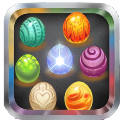 Jewel Eggs Hunt - Match the 3 Fun Candy Egg icon