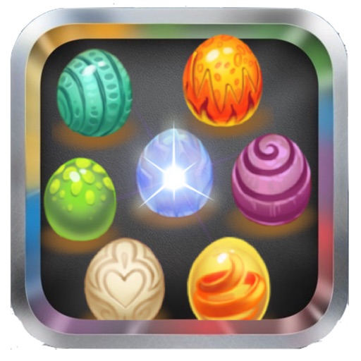 Jewel Eggs Hunt - Match the 3 Fun Candy Egg Icon