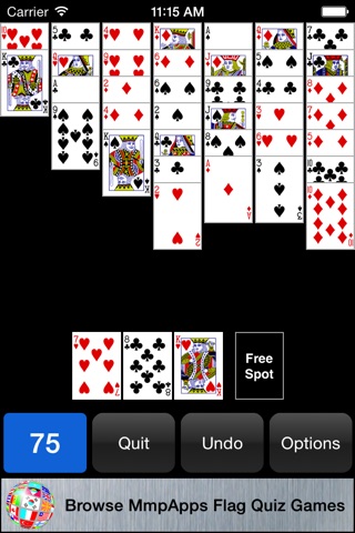 Pineapple Solitaire screenshot 3