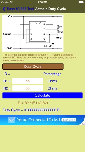 Timer IC 555 Tool(圖4)-速報App