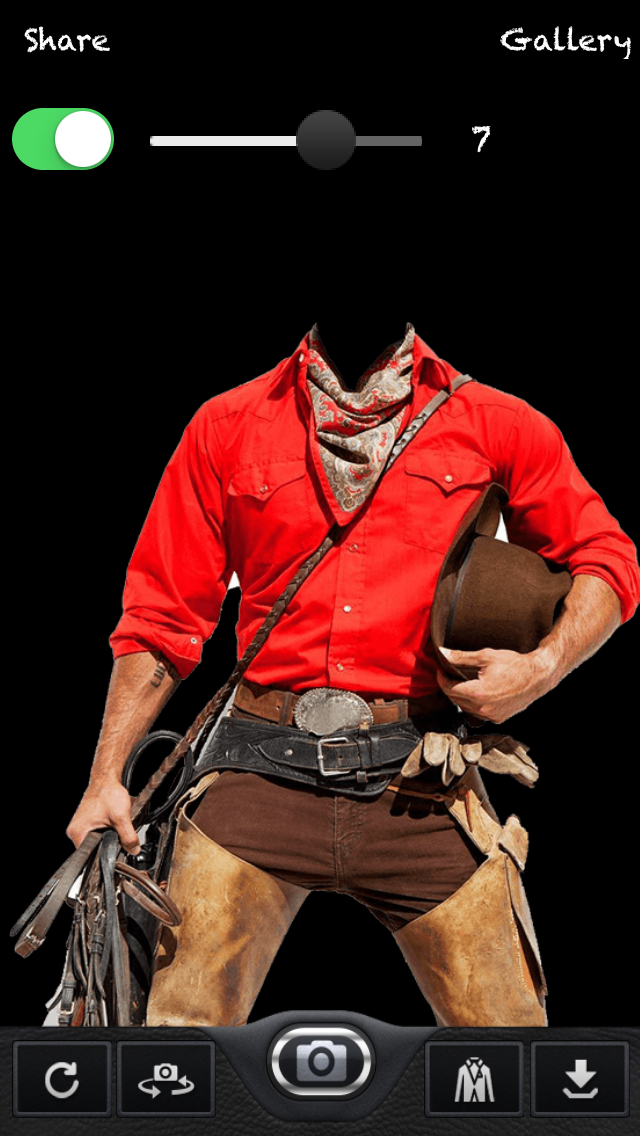 Cowboy Photo Montage