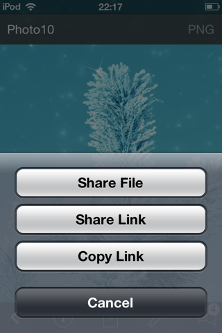 COREDRIVE - Share your files visually. Easy and safe. screenshot 4