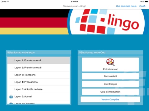 Screenshot #6 pour L-Lingo Apprenez le Allemande