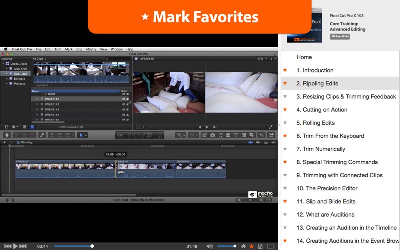 Advanced Editing Masterclass for FCP X thumbnail 4