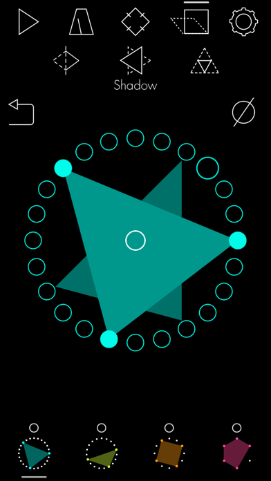 Rhythm Necklace - Geometric Sequencer iPhone screenshot 5 - Music app