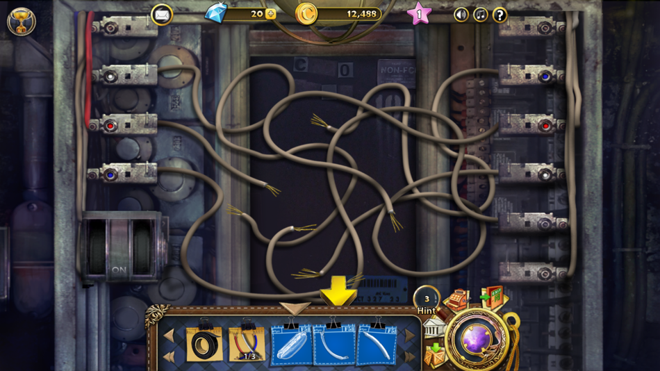 #3. Secret of the Pendulum (iOS) 由: Games Cafe Inc.