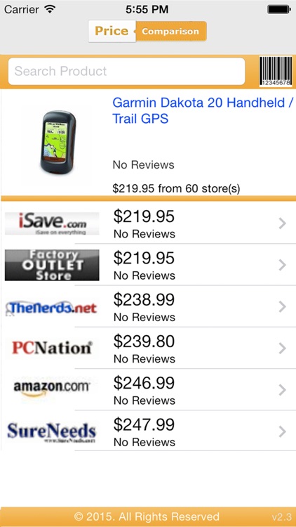 Price Comparison Script