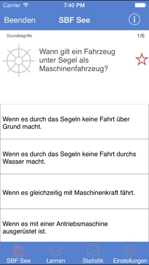 SBF See App - Sportbootführerschein See(圖3)-速報App