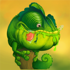 Tong the chameleon