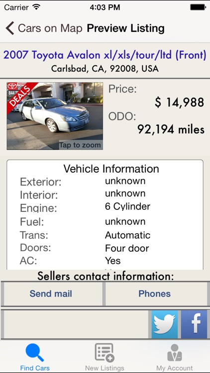 Carlist Used car listing screenshot-4