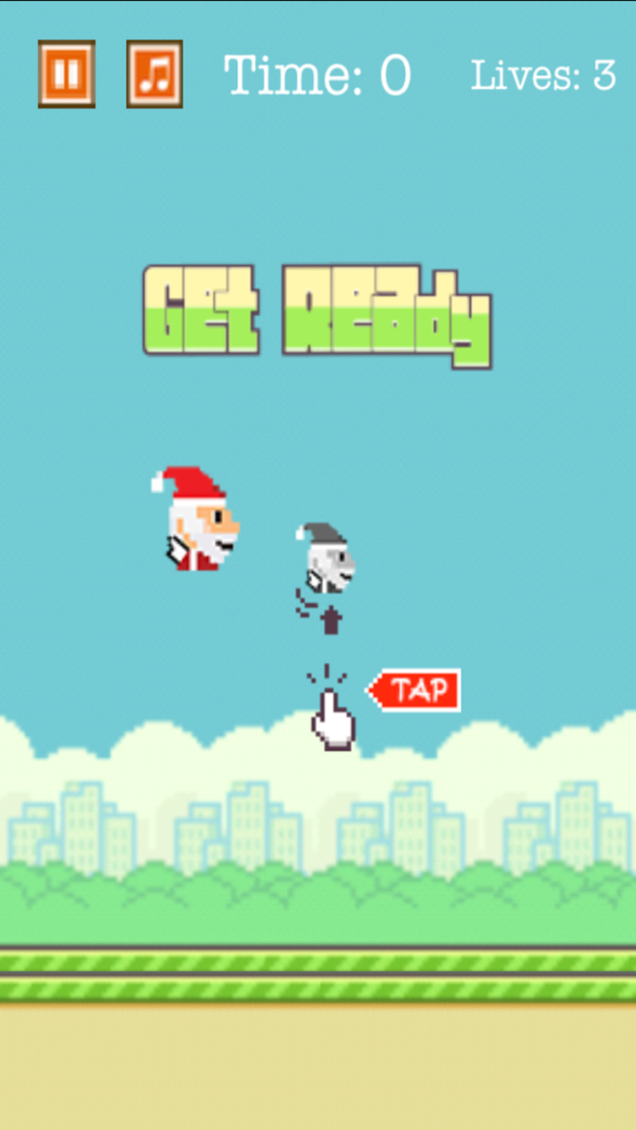 Aaaaaah Flappy Santa