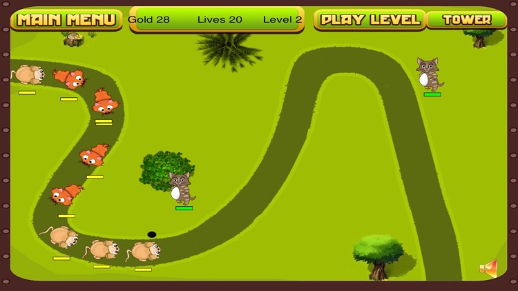 Cat Tower Wars - Pie Shooting Defense (Free)