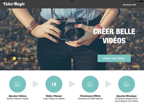Screenshot #4 pour VideoMagix HD - Effets vidéo et éditeur vidéo