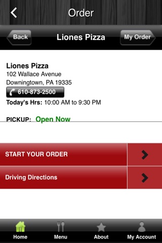 Liones Pizza screenshot 2