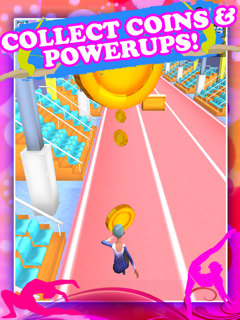 American Gymnastics Girly Girl Run Game FREE screenshot 7
