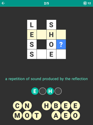 Mom's Crosswords iPad screenshot 4 - Games app