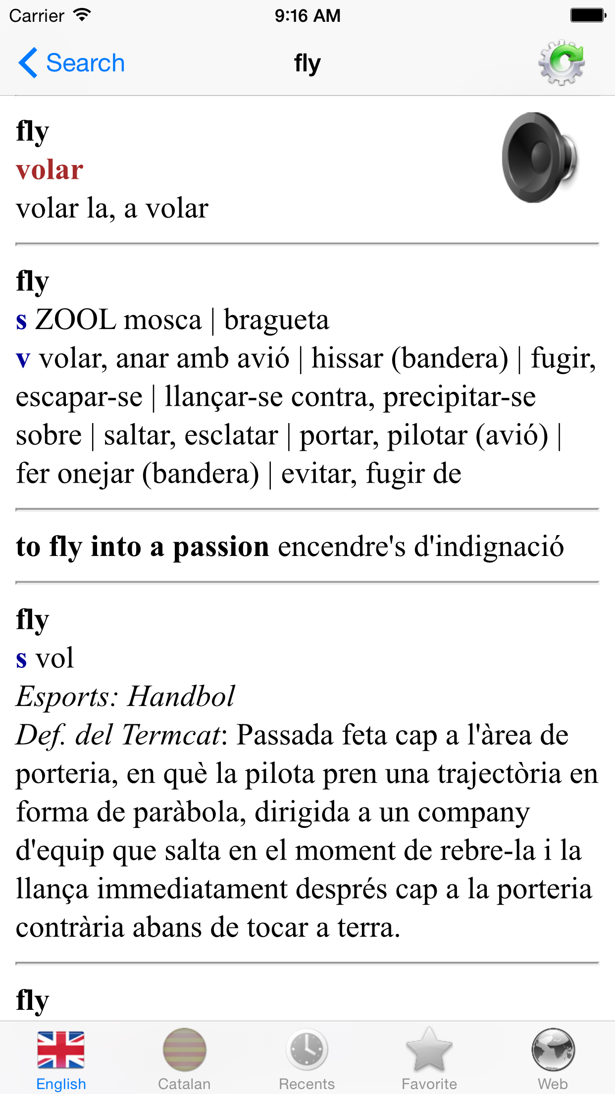 English Catalan best dictionary - Anglesa Català millor diccionari traductor screenshot 3
