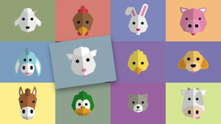 Screenshot #2 pour Farm Animals — See, hear & click the animals. For babies & kids aged 0-3 years.
