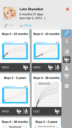 Pediatric Growth Charts by Boston Children's Hospital screenshot 3