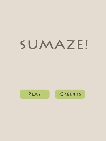 Sumaze! iPad screenshot