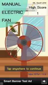 Manual Electric Fan screenshot #1 for iPhone