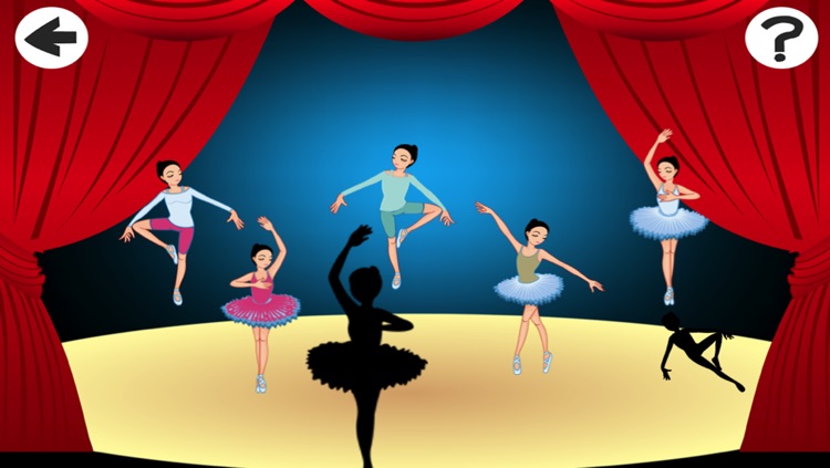 Arabesque: Shadow Game for Children to Learn and Play with Ballerina