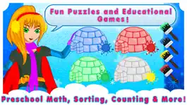 Game screenshot Frozen Preschool - Free Educational Games for kids & Toddlers to teach Counting Numbers, Colors, Alphabet and Shapes! apk
