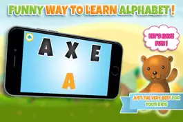 Game screenshot Learn alphabet and letter - ABC learning game for toddler kids & preschool children hack