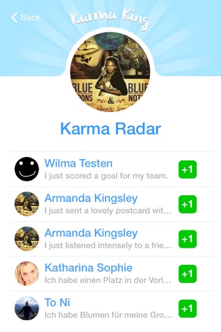 Karma King for Facebook screenshot 3