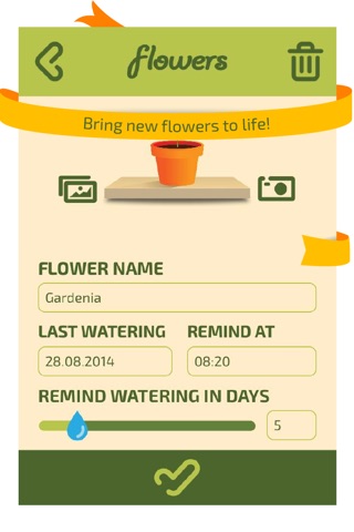Flowers - watering reminder screenshot 3