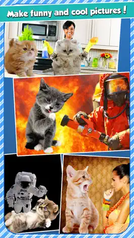 Game screenshot InstaKitty - A Funny Picture Editor with Cute Cats and Kitties Stickers apk
