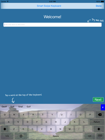 Screenshot #6 pour Smart Swipe Keyboard Pro for iOS8