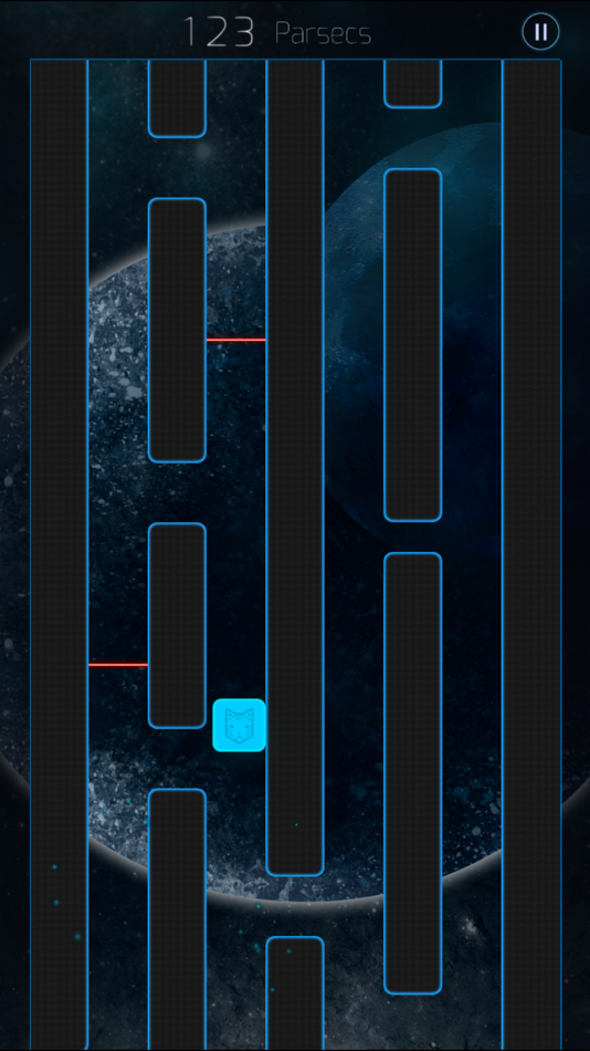 #1. Gravity Box: Space Run (iOS) 由: Shinobit LLC