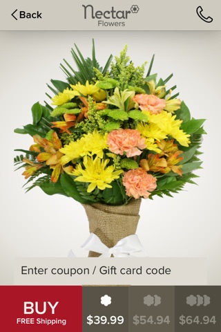 Nectar Gifts - Mobile Florist, Corporate Flower and Gift Delivery screenshot 2