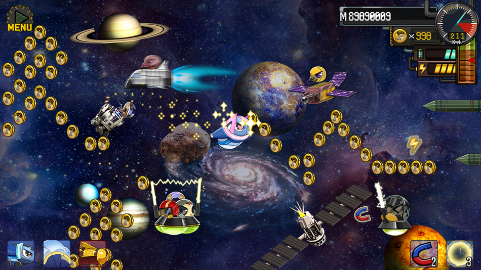 #3. Robot Fly (iOS) 由: D&D Dream Corp.