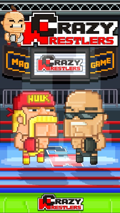 Crazy Wrestlers Game - Free 8-bit Pixel Retro Fight-ing Games