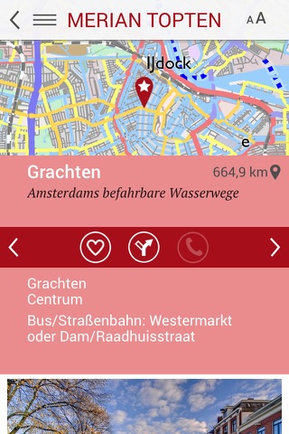 Amsterdam Reiseführer - Merian Momente City Guide mit kostenloser Offline Map screenshot 4