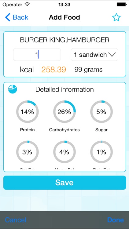 Calorie Counter and Weight Loss Watcher