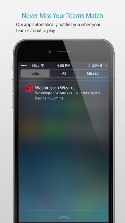 Washington Basketball Alarm by Pritesh Desai