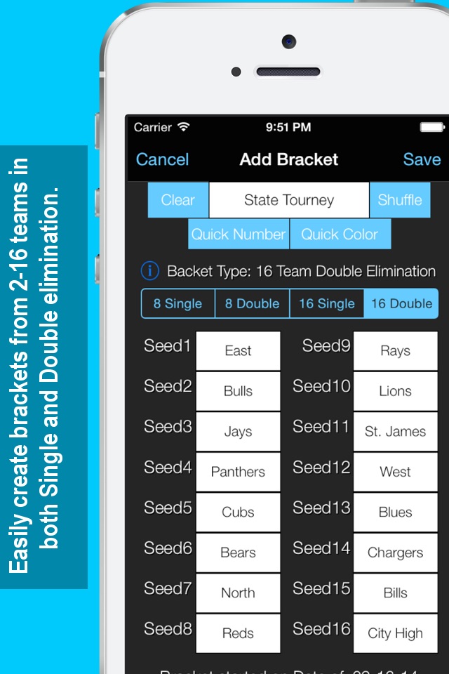 Bracket Maker screenshot 2