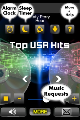 Music Tube player - Best online tuner playing worldwide radio stations with top 100 songs charts plus DJ Hits playlist screenshot 4