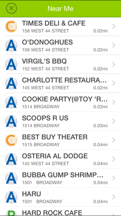 Safe Eats - New York City Restaurant Guide Screenshot 2 - AppWisp.com Safe Eats - New York City Restaurant Guide Screenshot 2 - AppWisp.com