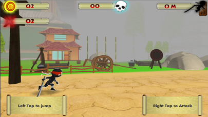 Screenshot #1 pour Royal bébé Ninja Vs Zombie Simple jeu gratuit 3D