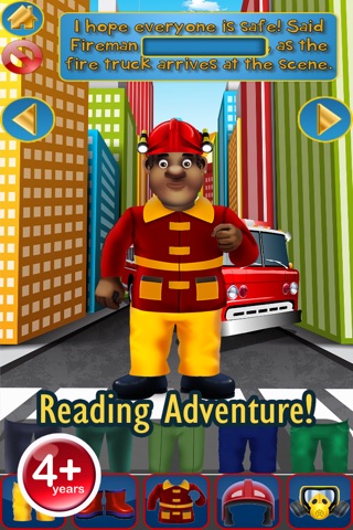 My Brave Fireman Rescue Design Storybook - Free Game screenshot 3