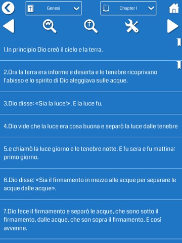 Italian Bible for iPad screenshot 2