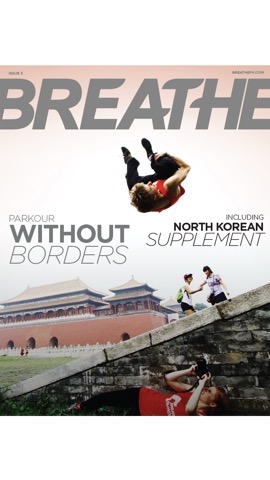Breathe Parkour Magazine about world’s fastest growing extreme sportのおすすめ画像1