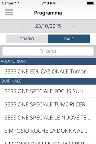 Congresso AIOM 2015 screenshot 2